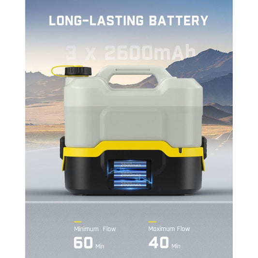 The ultimate portable spray cleaner - high pressure, compact, cordless cleaning, a good cleaning helper anytime, anywhere